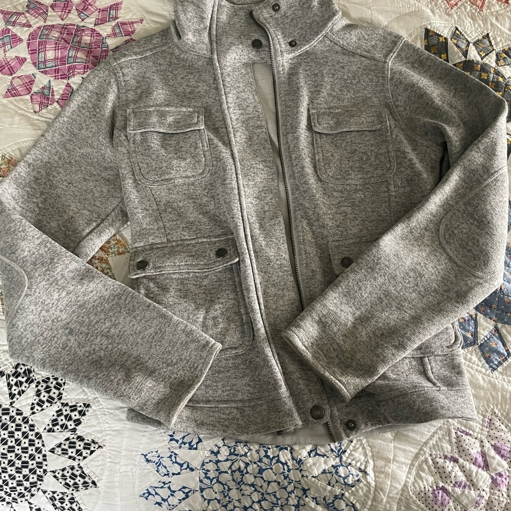 Patagonia Gray Utility Jacket with Structured Fit